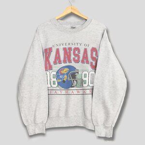 Vintage Kansas Jayhawks Basketball Sweatshirt, University of Kansas Shirt Tee